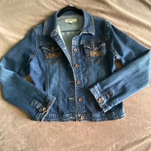 CLASH JEANS USA denim jacket